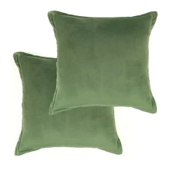 Velvet Dreams Euro Sham Cover 2 Piece Set