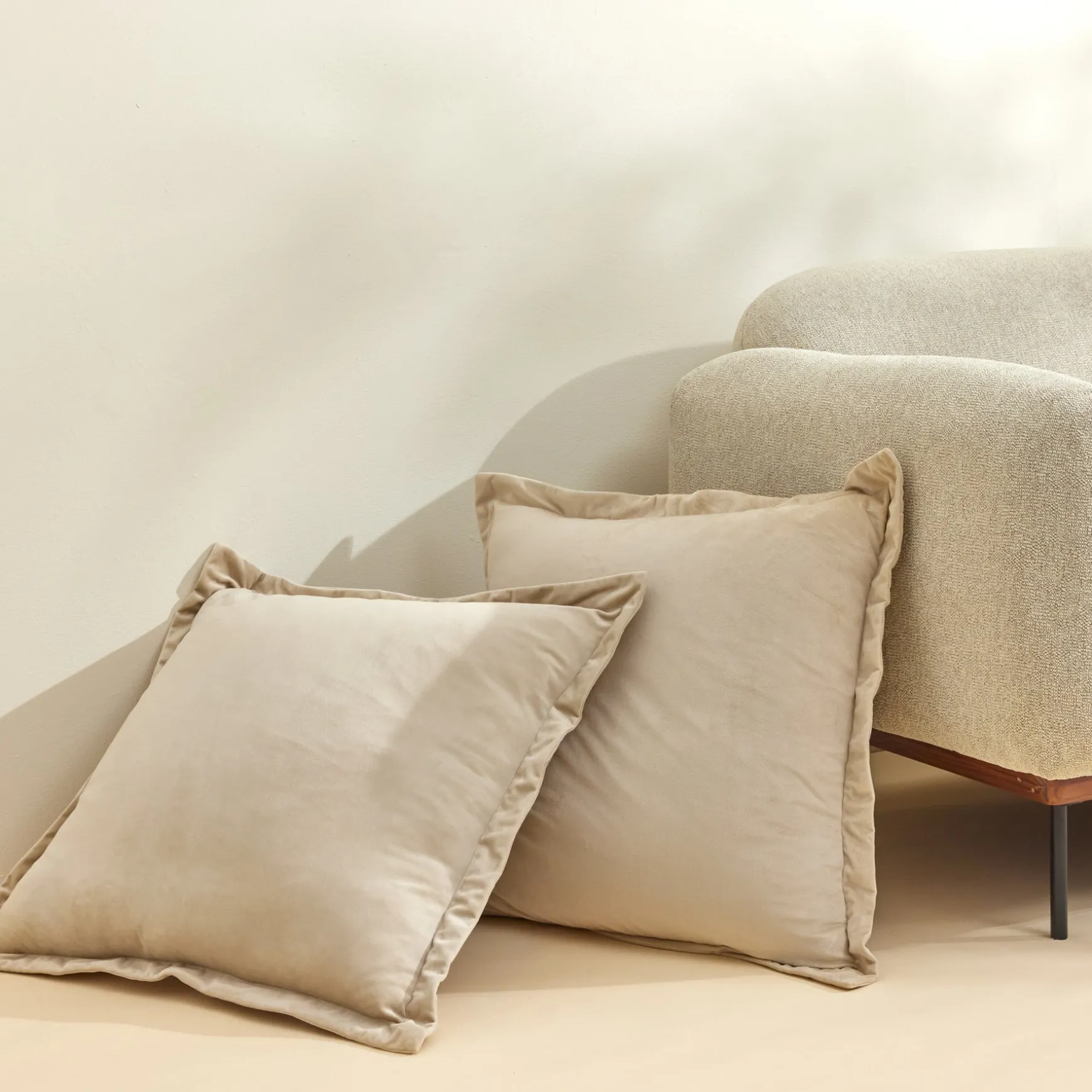 Velvet Dreams Euro Sham Cover 2 Piece Set