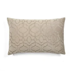 Velvet Geo Decorative Pillow Cover