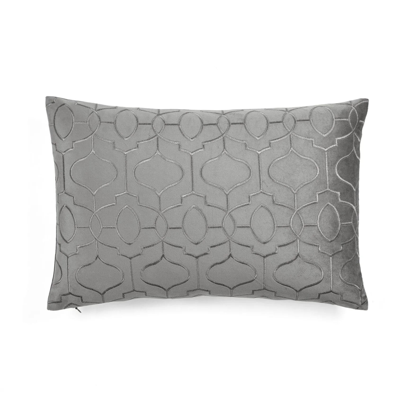 Velvet Geo Decorative Pillow Cover