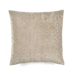 Velvet Geo Decorative Pillow Cover
