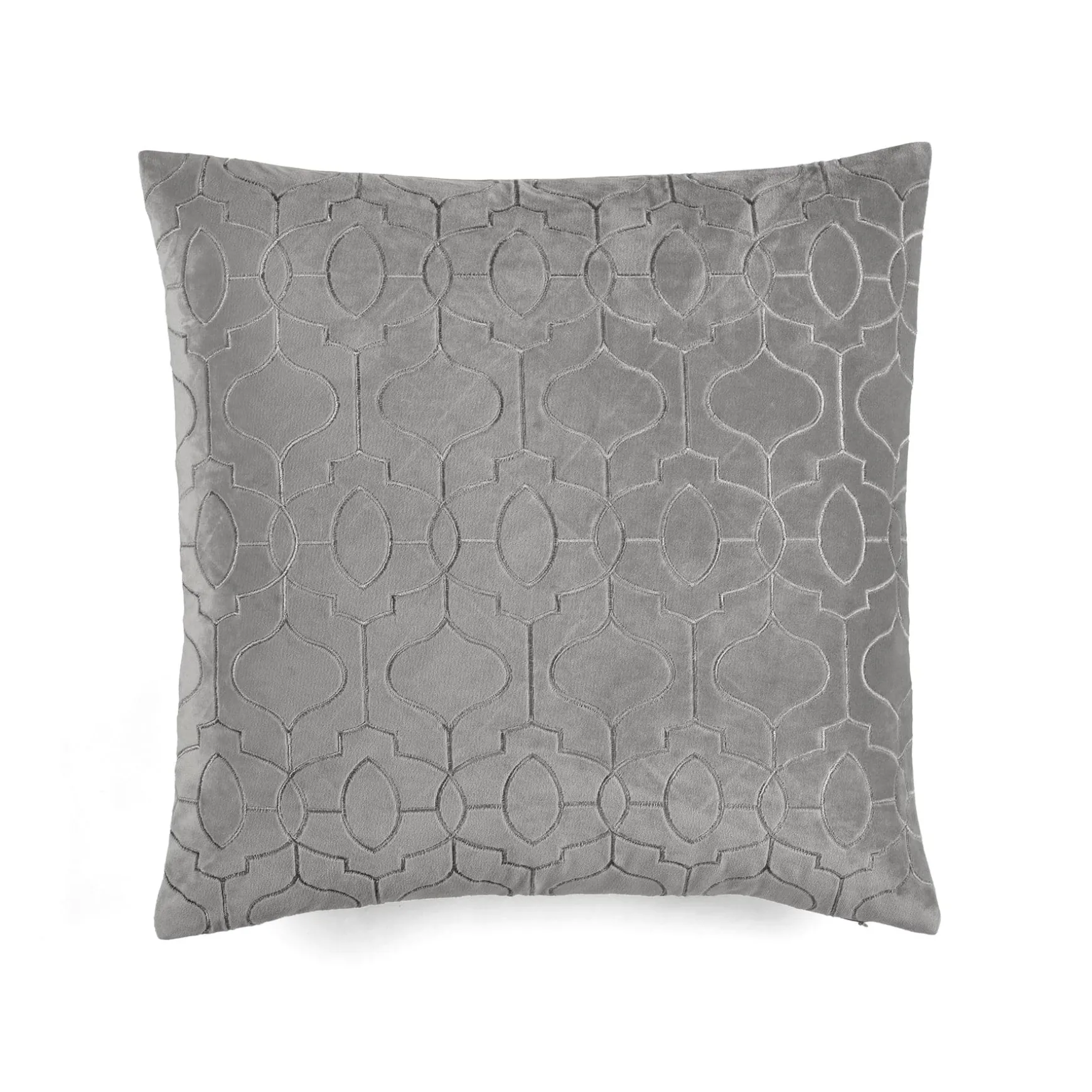 Velvet Geo Decorative Pillow Cover