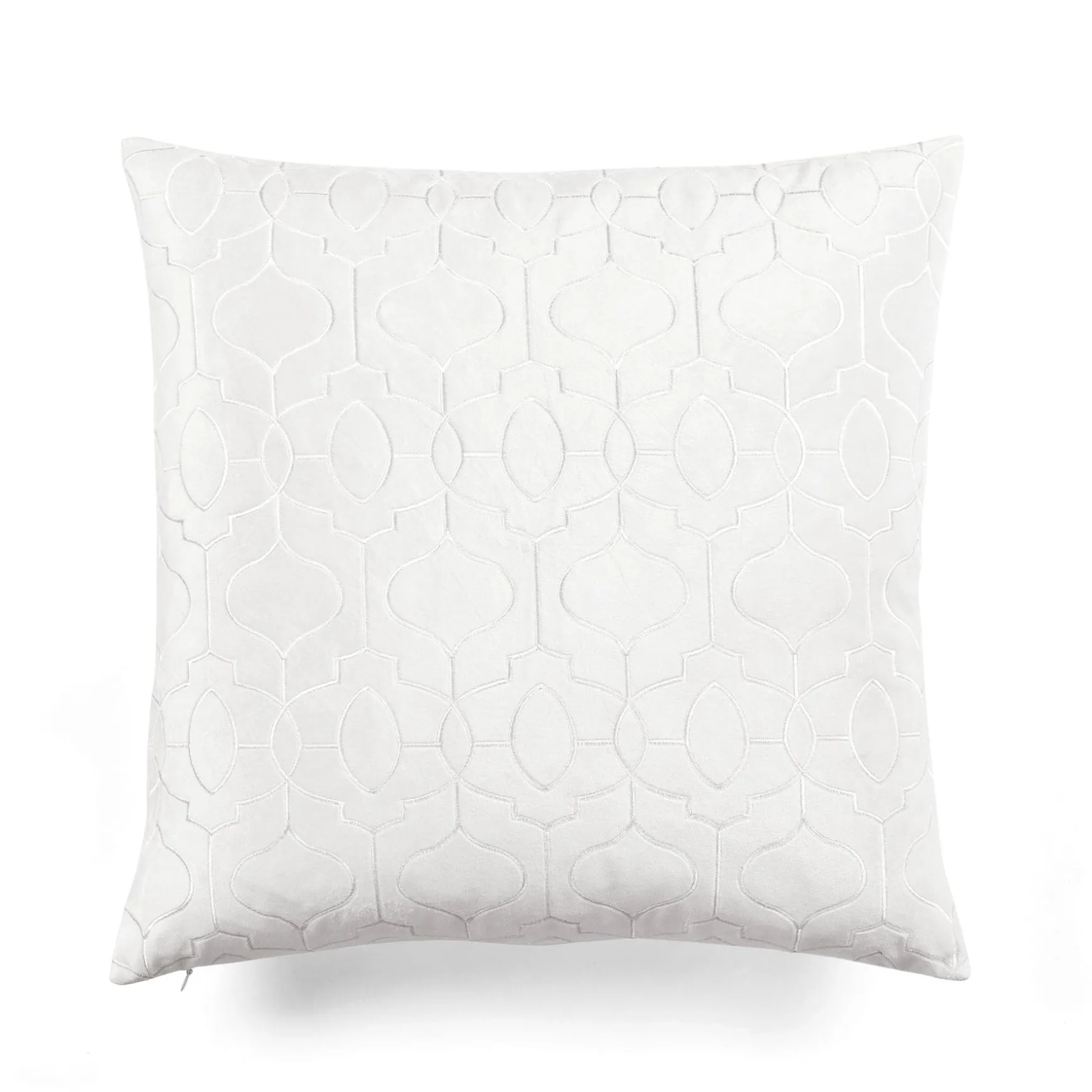 Velvet Geo Decorative Pillow Cover