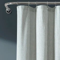 Vintage Stripe Yarn Dyed Shower Curtain