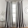 Wilbur Stripe Light Filtering Window Curtain Set