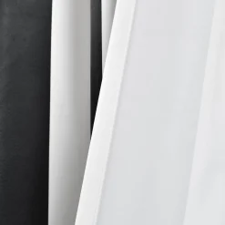 Wilbur Stripe Light Filtering Window Curtain Set