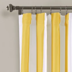 Wilbur Stripe Light Filtering Window Curtain Set