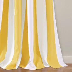 Wilbur Stripe Light Filtering Window Curtain Set