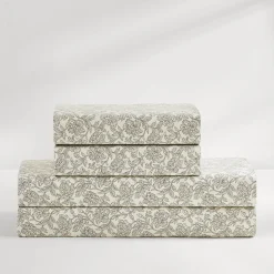 Zara Floral Block Cotton Sheet Set