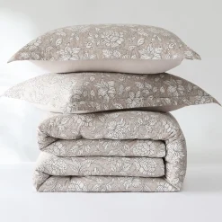Zara Floral Block Cotton Comforter 8Pc Set