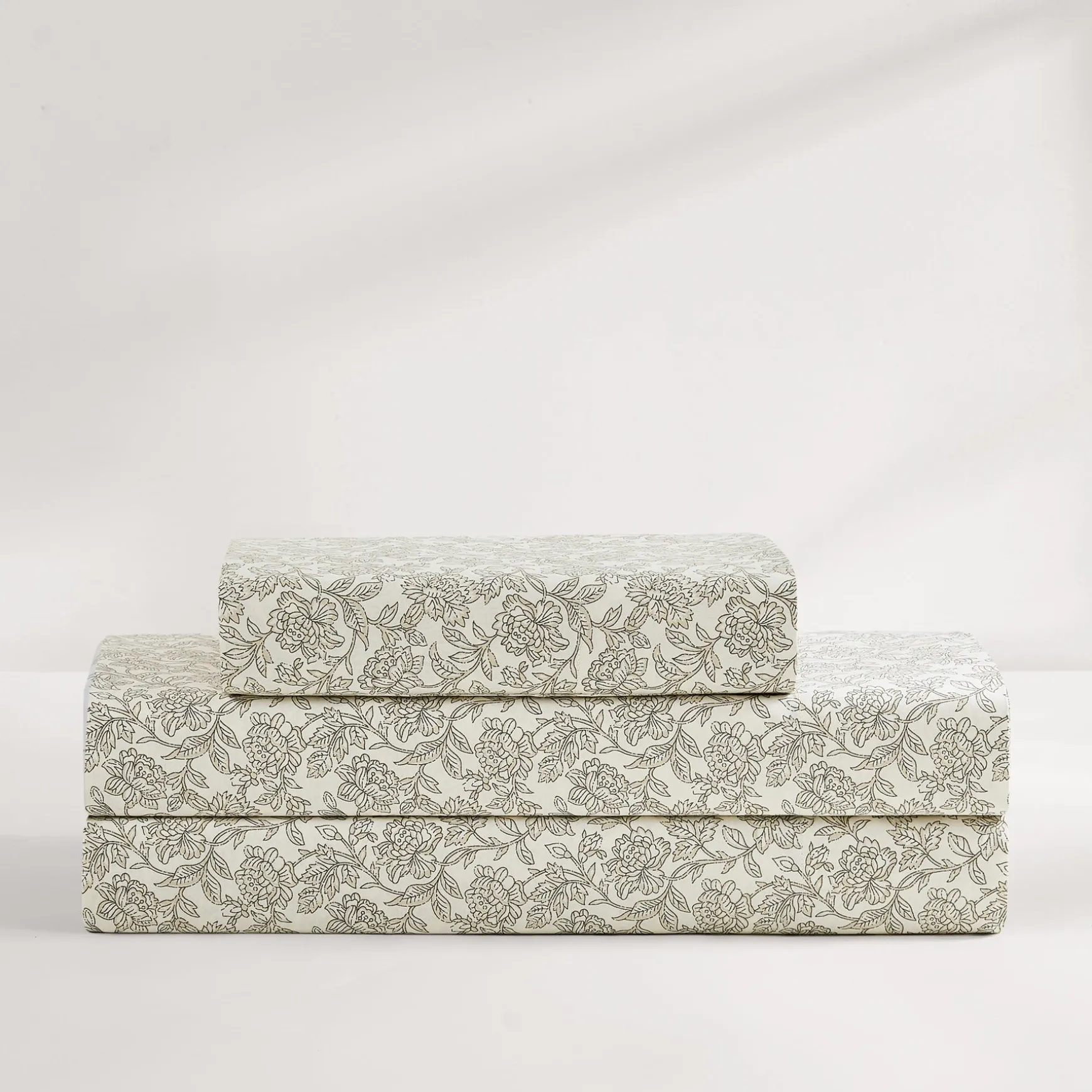 Zara Floral Block Cotton Sheet Set