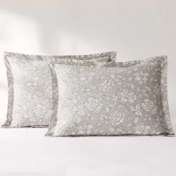 Zara Floral Block Cotton Comforter 8Pc Set