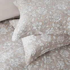 Zara Floral Block Cotton Comforter 8Pc Set