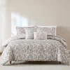 Zara Floral Block Reversible Comforter 5Pc Set