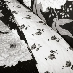 Zinnia Floral 3 Piece Quilt Set