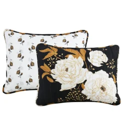 Zinnia Floral 3 Piece Quilt Set