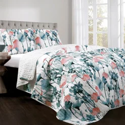 Zuri Flora Quilt 3 Piece Set