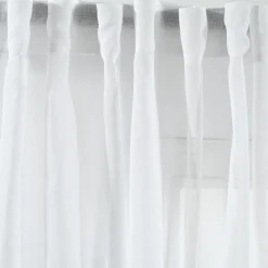Zuri Flora Sheer Window Curtain Panel Set