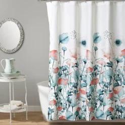 Zuri Flora Shower Curtain